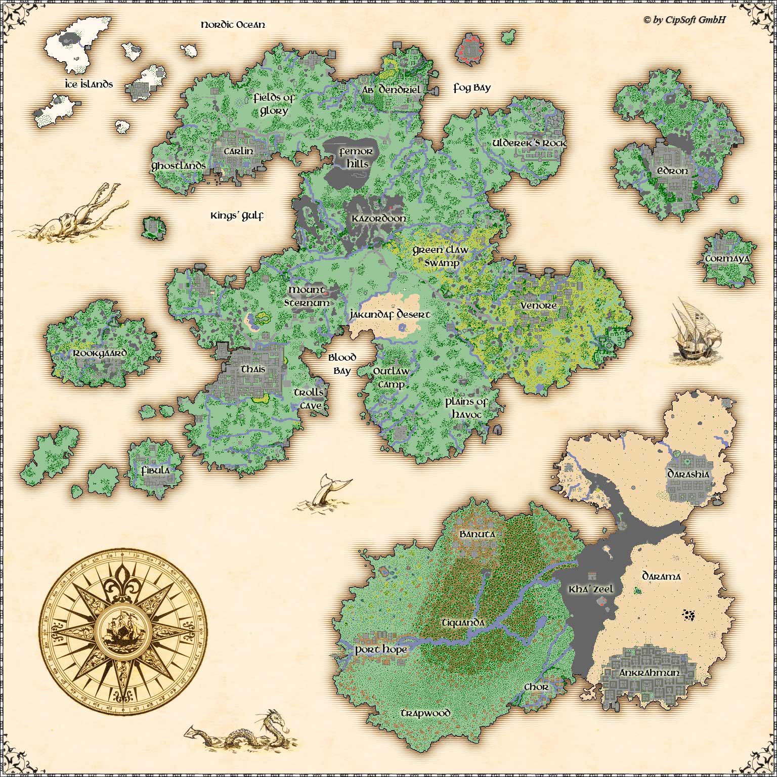 World Map Preview